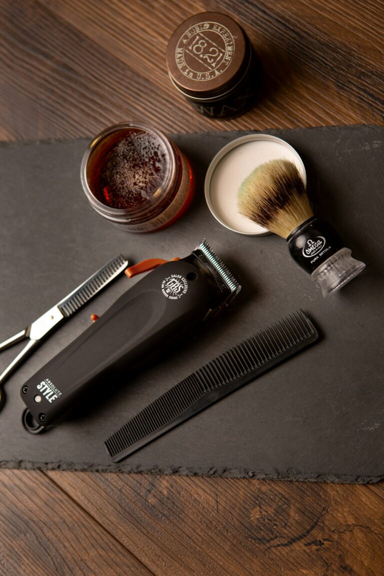 Herramientas y productos para el cuidado de la barba